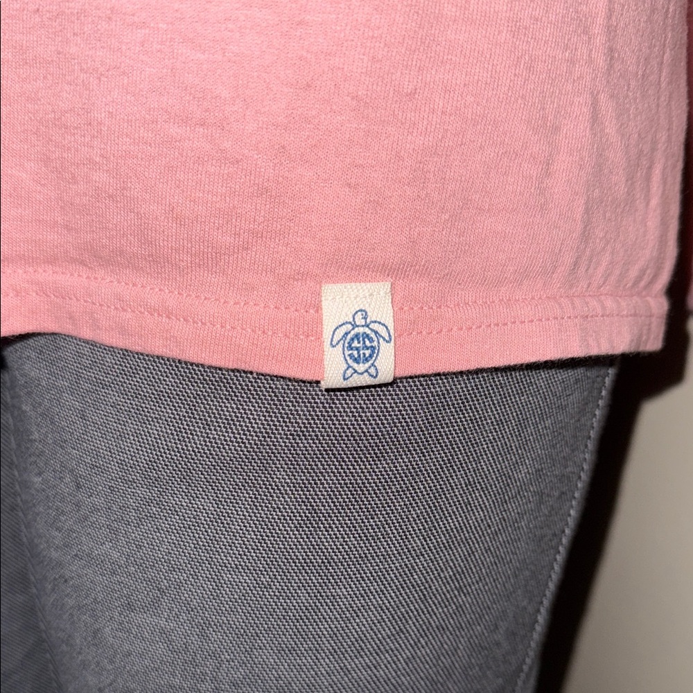 Simply Southern Peachy Long Sleeve Shirt - Pink and Yellow - Picture 5 of 6